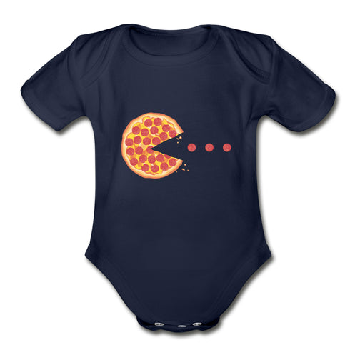 Pizza-Man Organic Baby Bodysuit